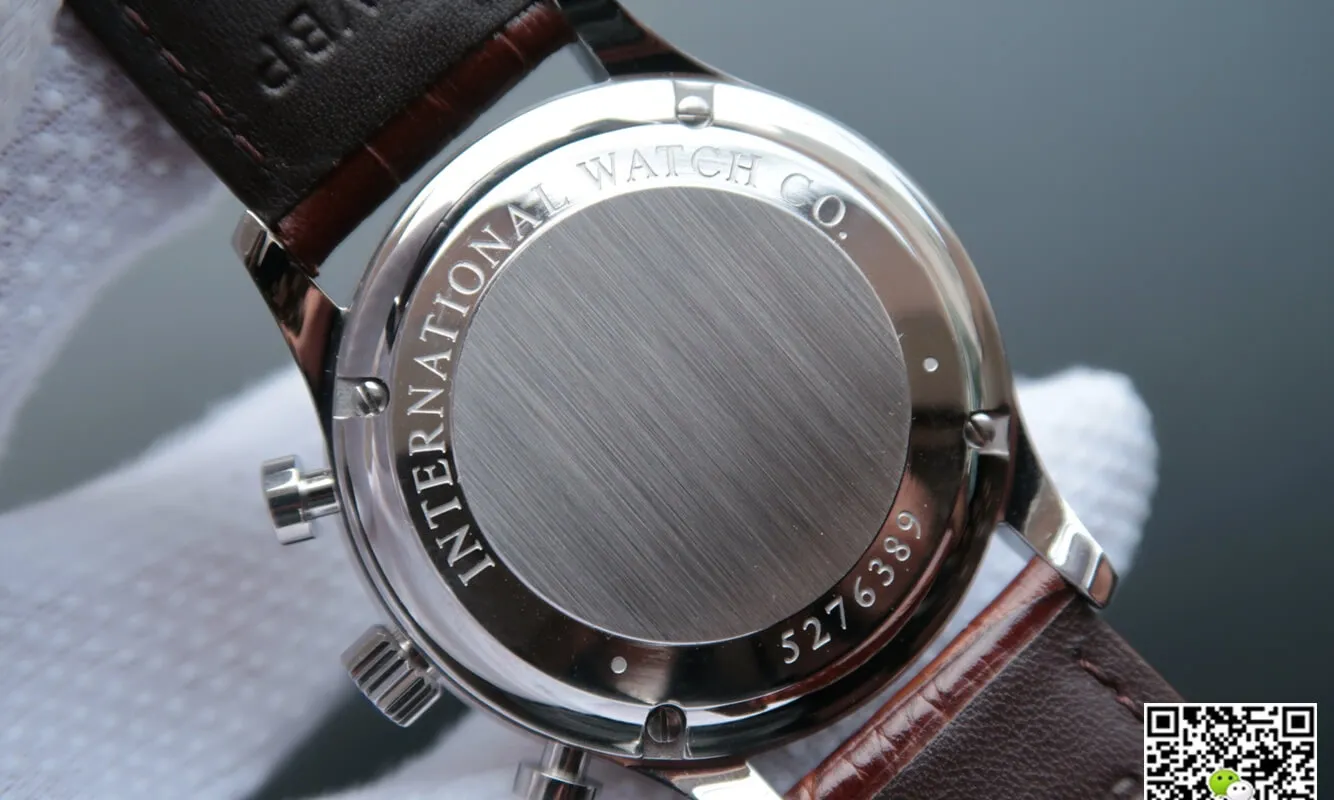IWC Portugieser IW371404 ZF Factory 1:1 Best Edition Replica Watch V7 Brown Strap