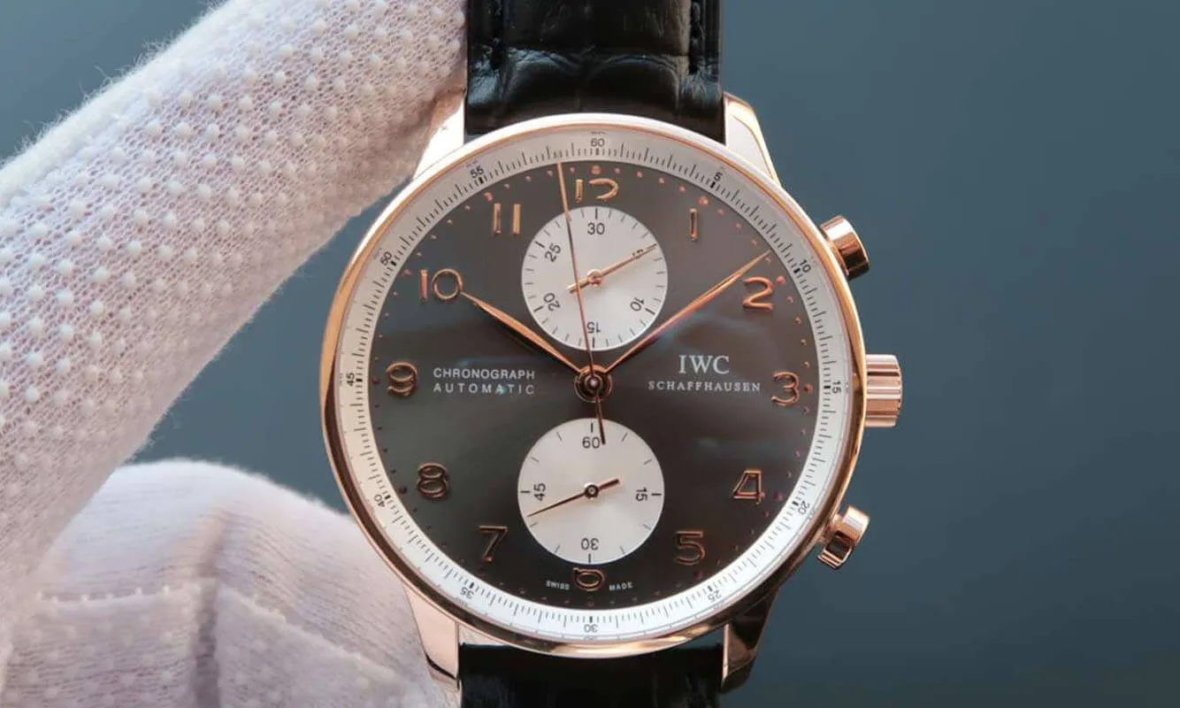 IWC Portugieser IW371433 ZF Factory 1:1 Best Edition Replica Watch Leather Strap