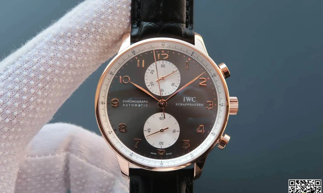 IWC Portugieser IW371433 ZF Factory 1:1 Best Edition Replica Watch Leather Strap