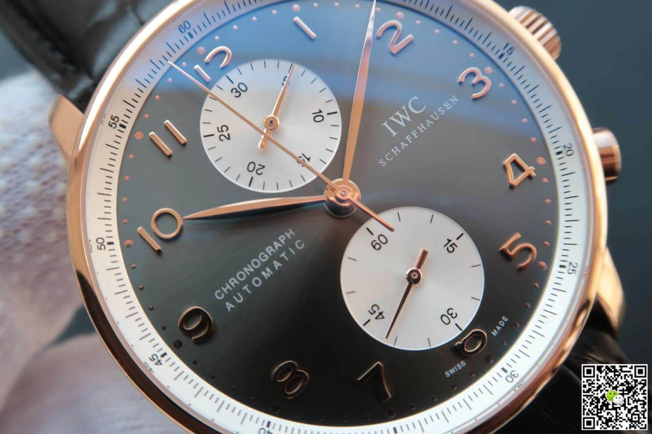 IWC Portugieser IW371433 ZF Factory 1:1 Best Edition Replica Watch Leather Strap