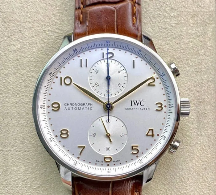 IWC Portugieser IW371604 ZF Factory 1:1 Best Edition Replica Watch Leather Strap