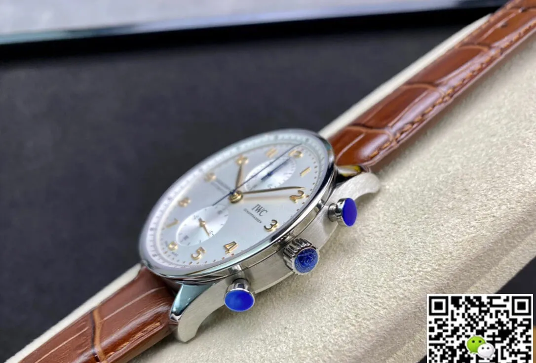 IWC Portugieser IW371604 ZF Factory 1:1 Best Edition Replica Watch Leather Strap