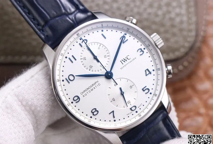 IWC Portugieser IW371605 ZF Factory 1:1 Best Edition Replica Watch Leather Strap