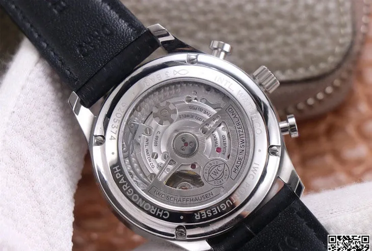 IWC Portugieser IW371605 ZF Factory 1:1 Best Edition Replica Watch Leather Strap