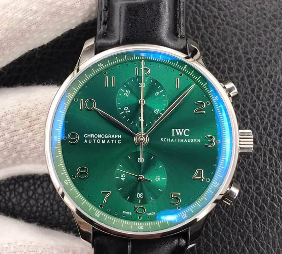 IWC Portugieser IW371615 ZF Factory 1:1 Best Edition Replica Watch Black Strap