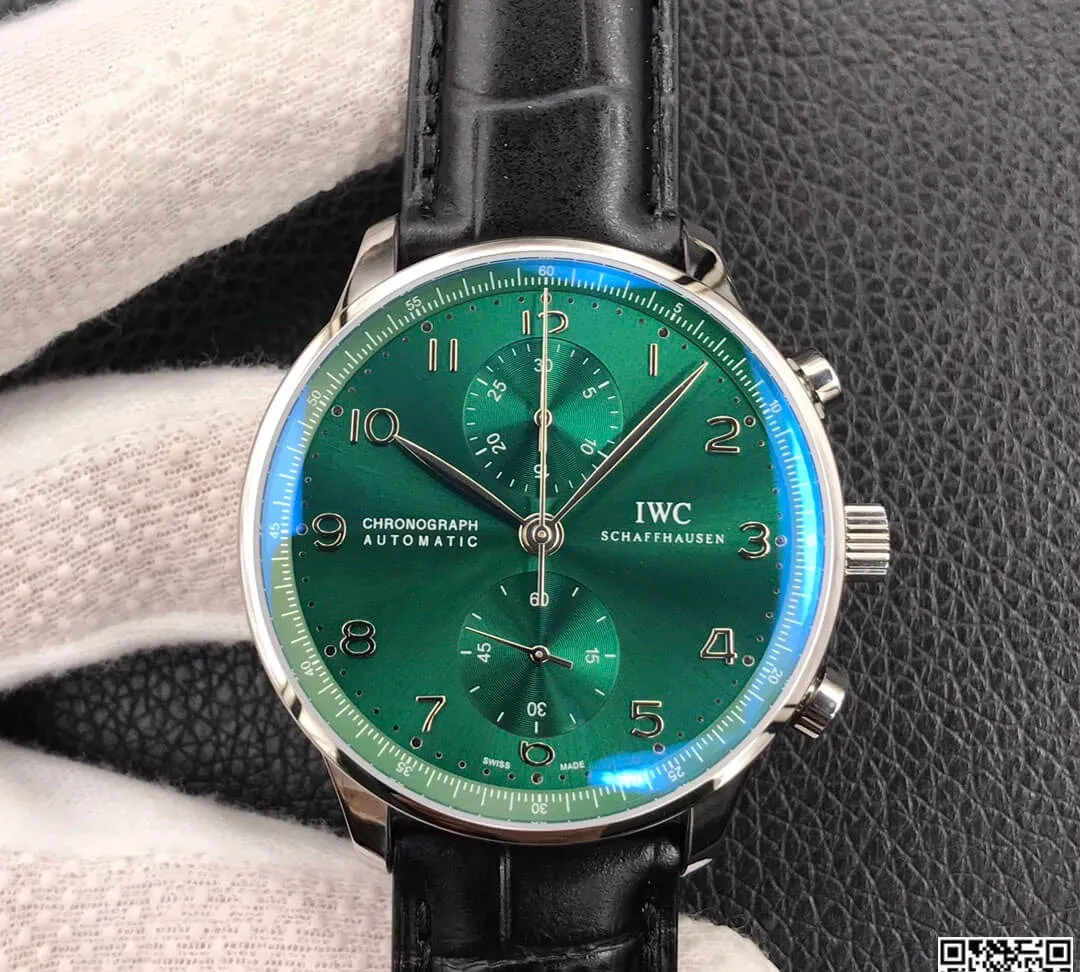 IWC Portugieser IW371615 ZF Factory 1:1 Best Edition Replica Watch Black Strap