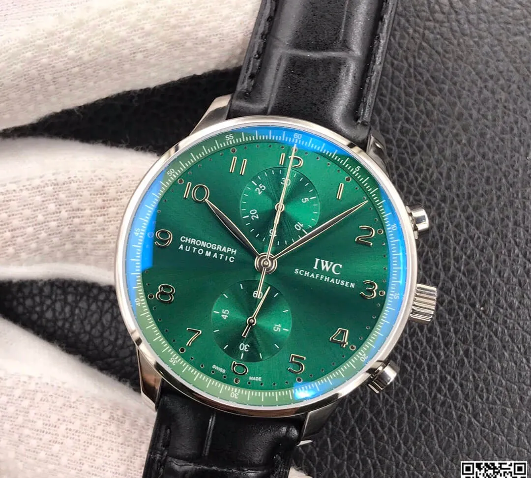 IWC Portugieser IW371615 ZF Factory 1:1 Best Edition Replica Watch Black Strap