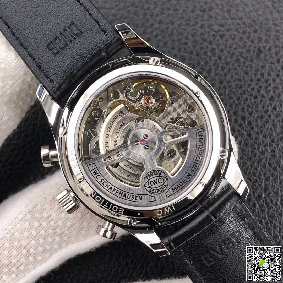 IWC Portugieser IW371615 ZF Factory 1:1 Best Edition Replica Watch Black Strap
