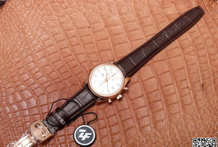 IWC Portugieser IW390301 ZF Factory 1:1 Best Edition Replica Watch Leather Strap