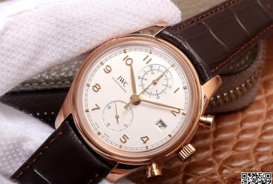 IWC Portugieser IW390301 ZF Factory 1:1 Best Edition Replica Watch Leather Strap