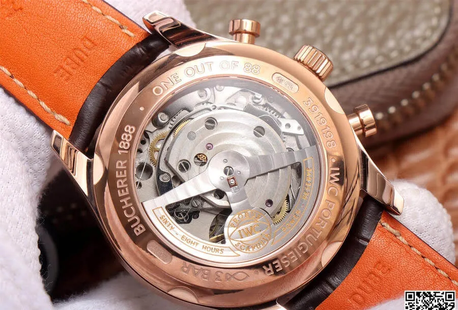 IWC Portugieser IW390301 ZF Factory 1:1 Best Edition Replica Watch Leather Strap