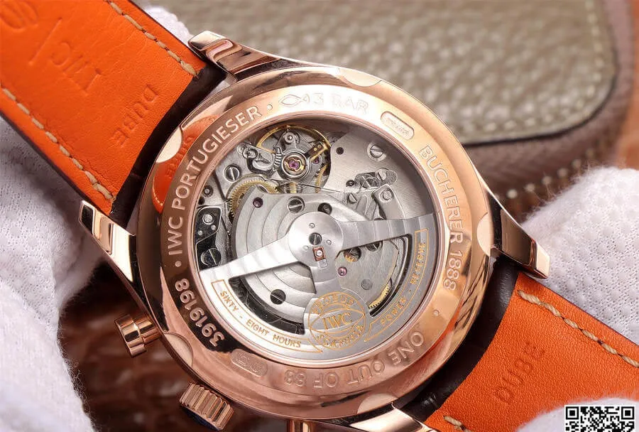 IWC Portugieser IW390301 ZF Factory 1:1 Best Edition Replica Watch Leather Strap