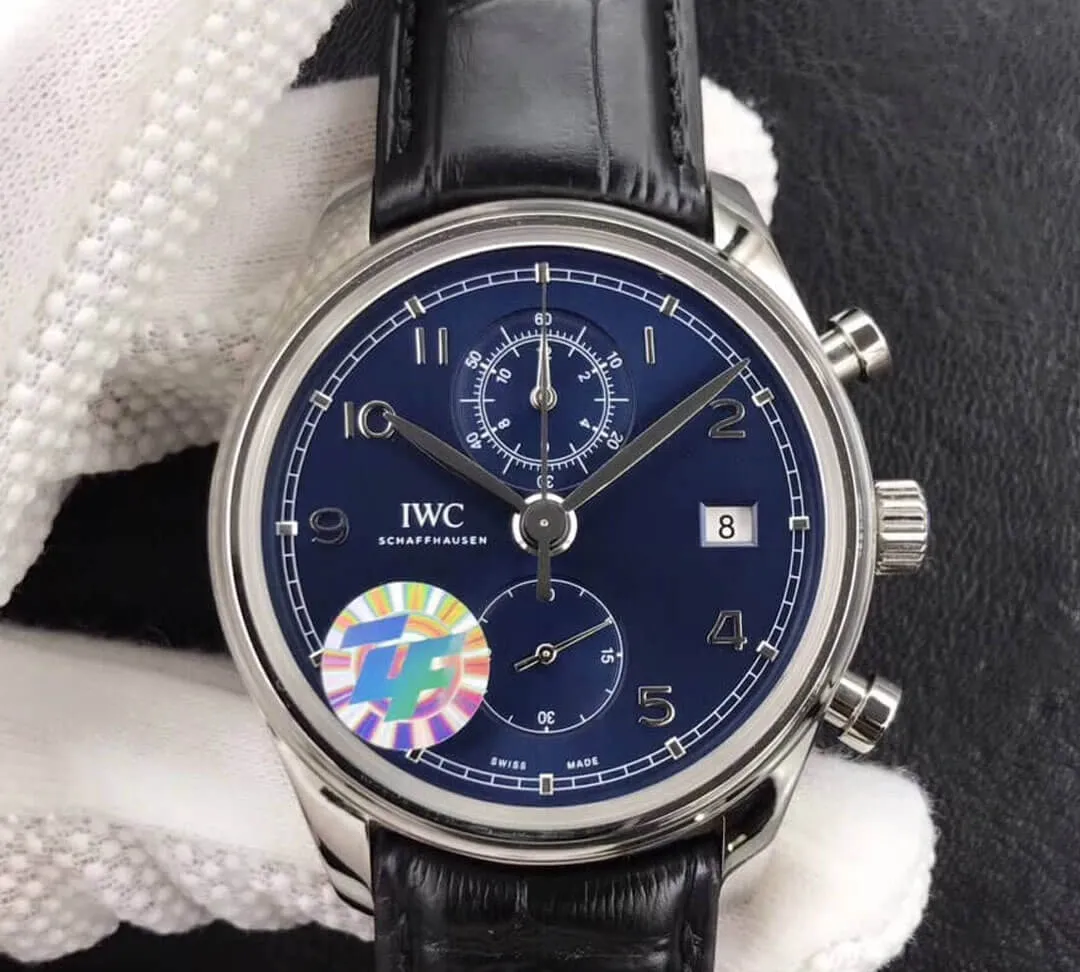 IWC Portugieser IW390303 ZF Factory 1:1 Best Edition Replica Watch Leather Strap