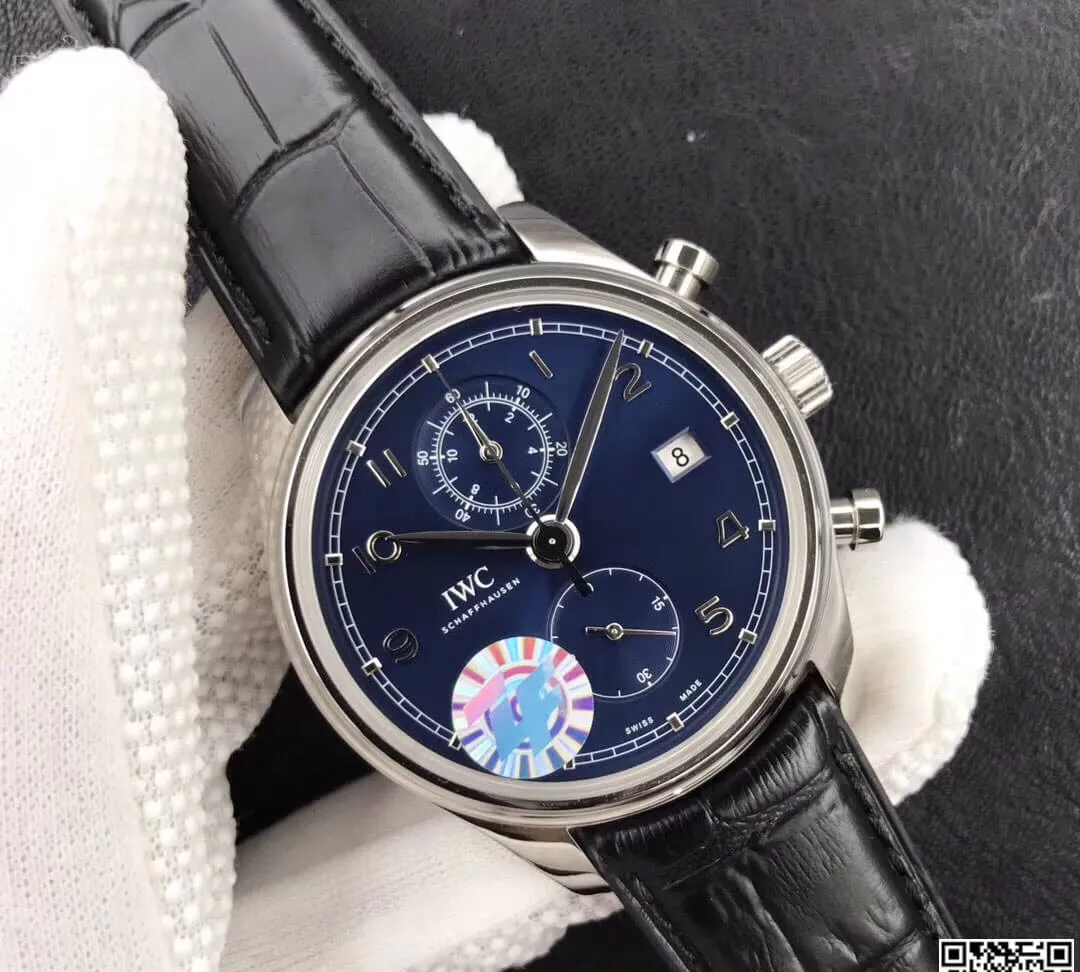 IWC Portugieser IW390303 ZF Factory 1:1 Best Edition Replica Watch Leather Strap