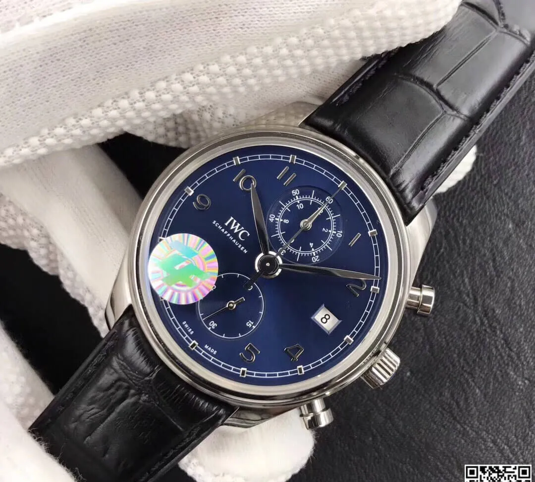 IWC Portugieser IW390303 ZF Factory 1:1 Best Edition Replica Watch Leather Strap