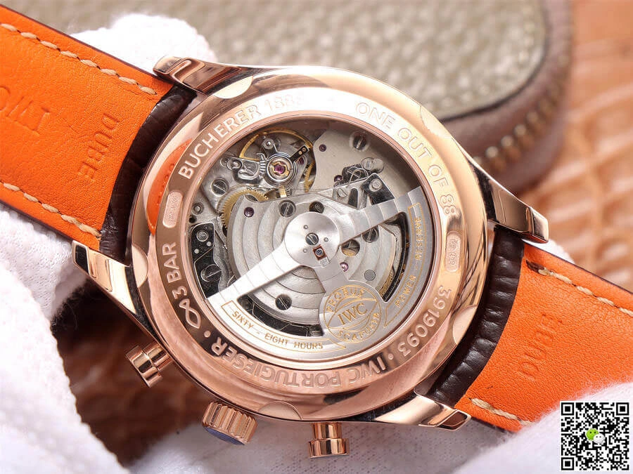 IWC Portugieser IW390305 ZF Factory 1:1 Best Edition Replica Watch Black Strap