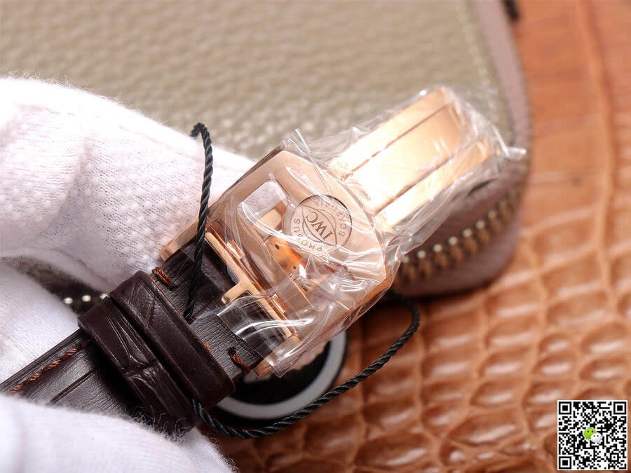 IWC Portugieser IW390305 ZF Factory 1:1 Best Edition Replica Watch Black Strap
