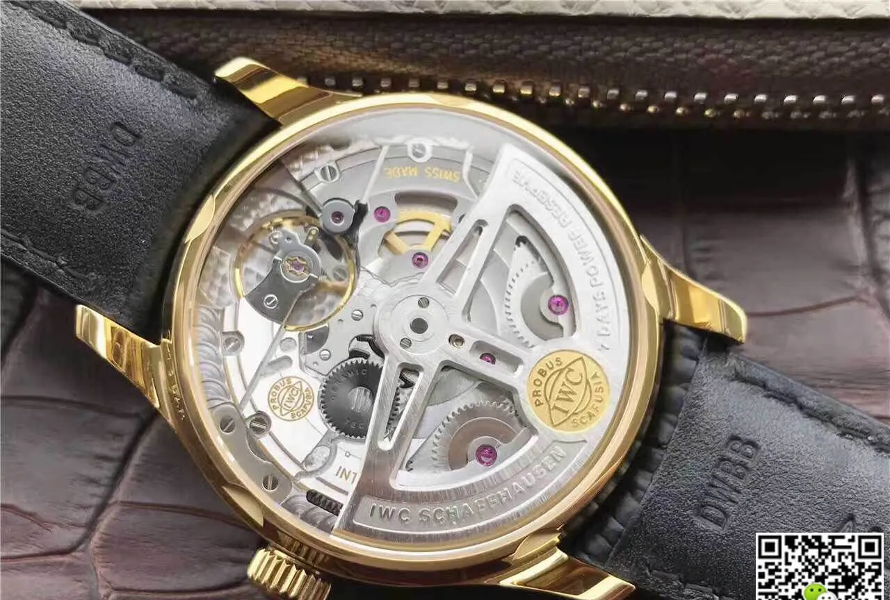 IWC Portugieser IW500101 ZF Factory 1:1 Best Edition Replica Watch Leather Strap
