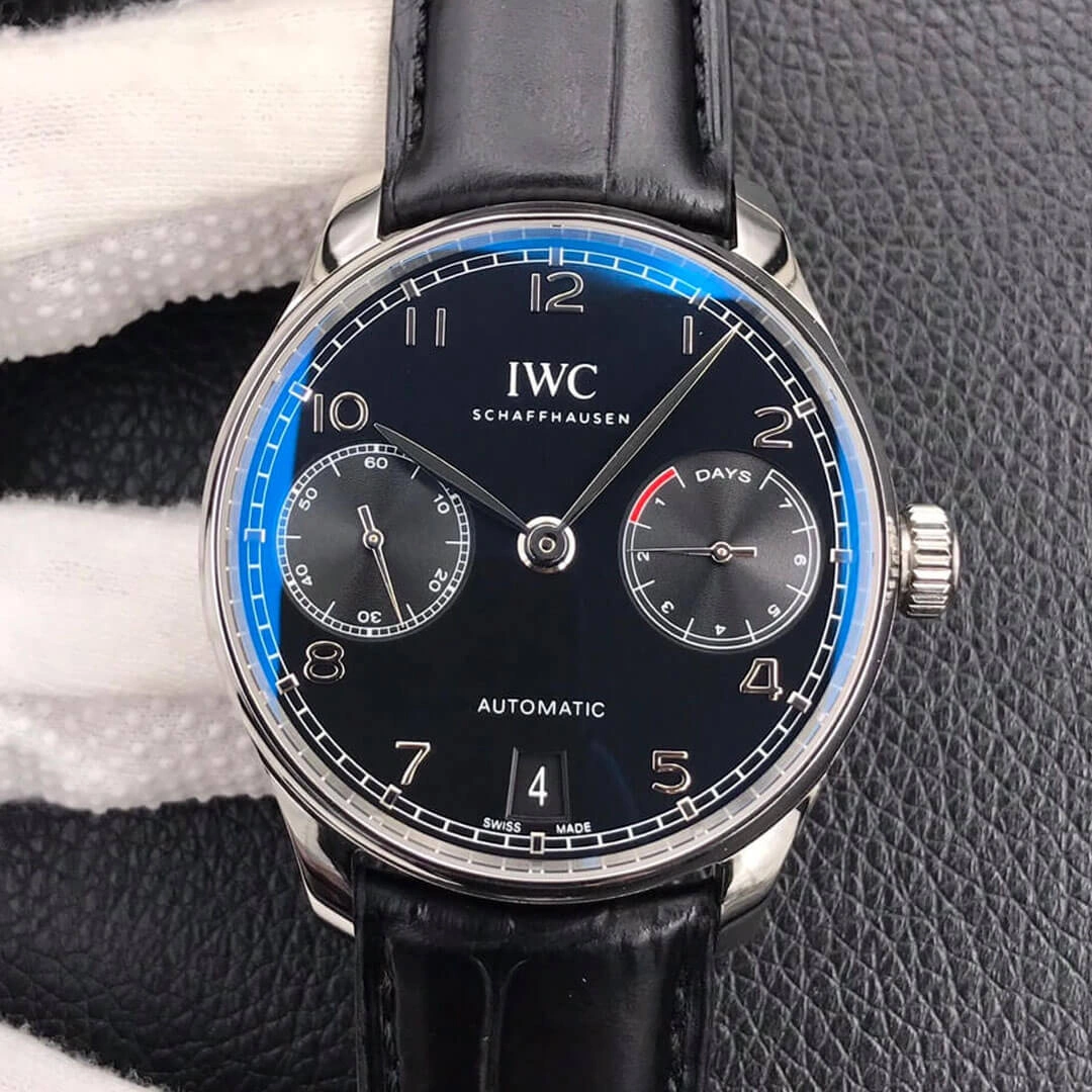 IWC Portugieser IW500109 ZF Factory 1:1 Best Edition Replica Watch Black strap
