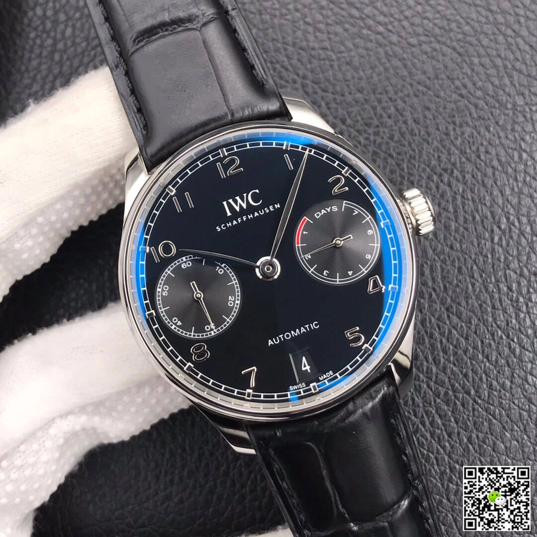 IWC Portugieser IW500109 ZF Factory 1:1 Best Edition Replica Watch Black strap