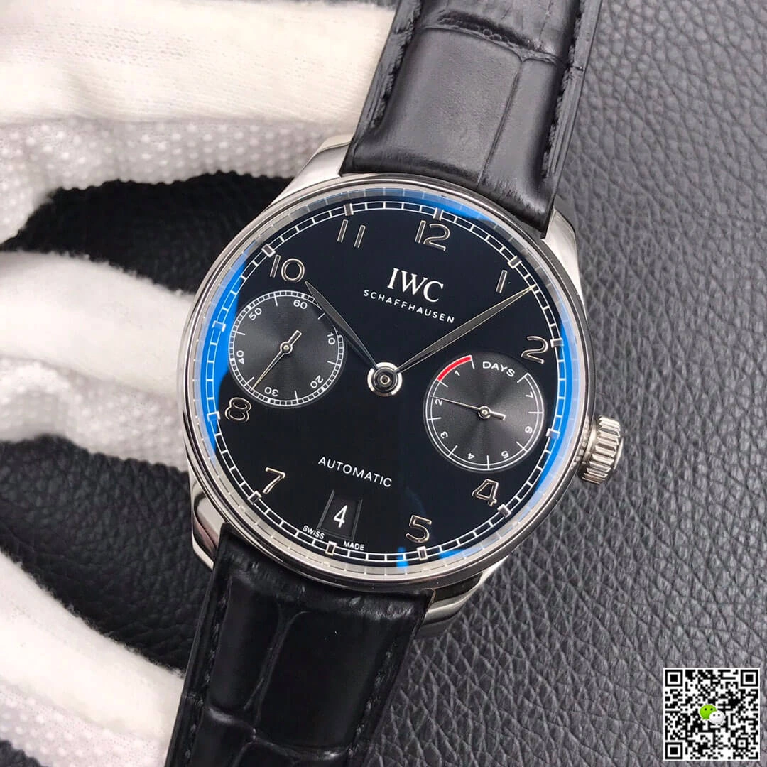 IWC Portugieser IW500109 ZF Factory 1:1 Best Edition Replica Watch Black strap