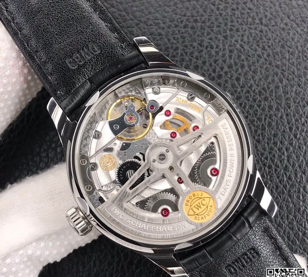 IWC Portugieser IW500109 ZF Factory 1:1 Best Edition Replica Watch Black strap
