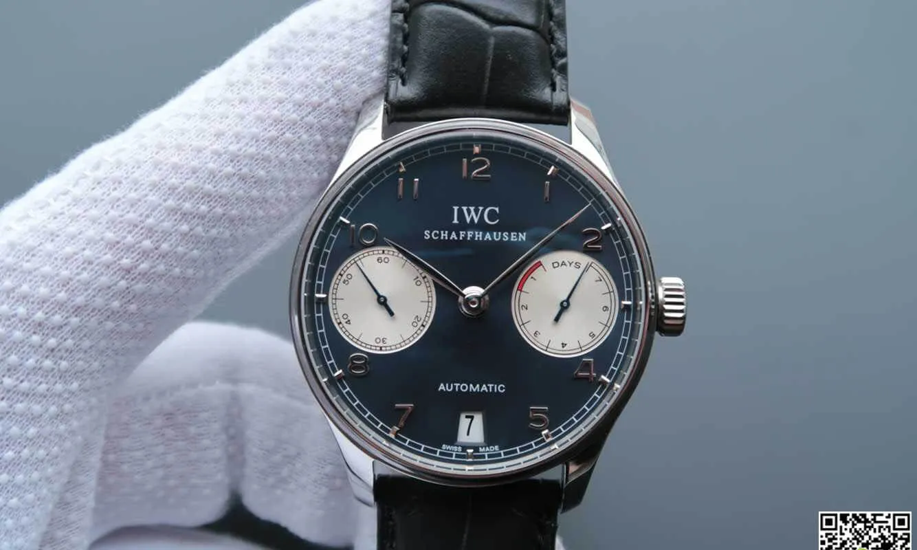IWC Portugieser IW500112 ZF Factory 1:1 Best Edition Replica Watch V5 Blue Dial