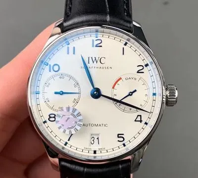 IWC Portugieser IW500705 ZF Factory 1:1 Best Edition Replica Watch V5 Black Strap