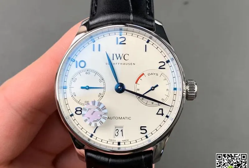 IWC Portugieser IW500705 ZF Factory 1:1 Best Edition Replica Watch V5 Black Strap