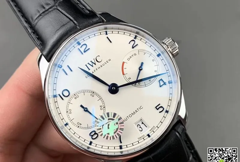 IWC Portugieser IW500705 ZF Factory 1:1 Best Edition Replica Watch V5 Black Strap