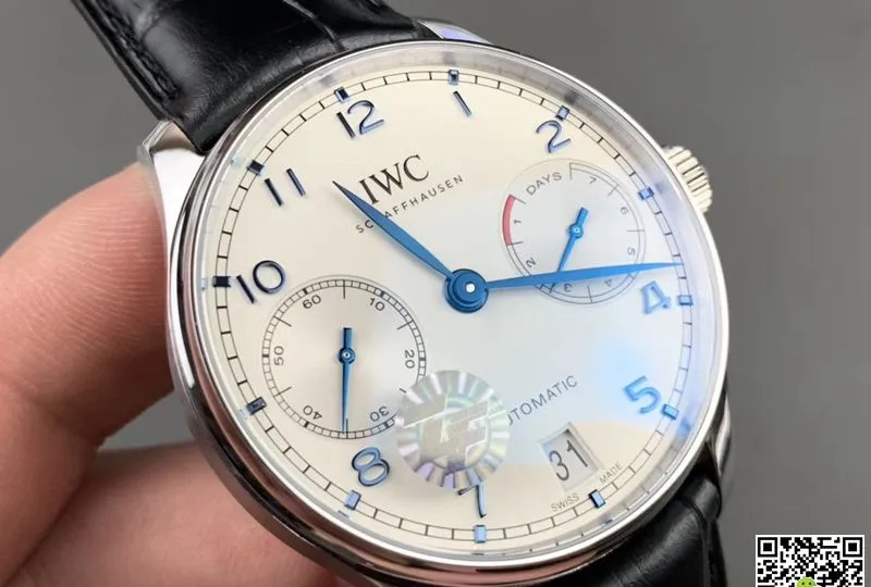 IWC Portugieser IW500705 ZF Factory 1:1 Best Edition Replica Watch V5 Black Strap