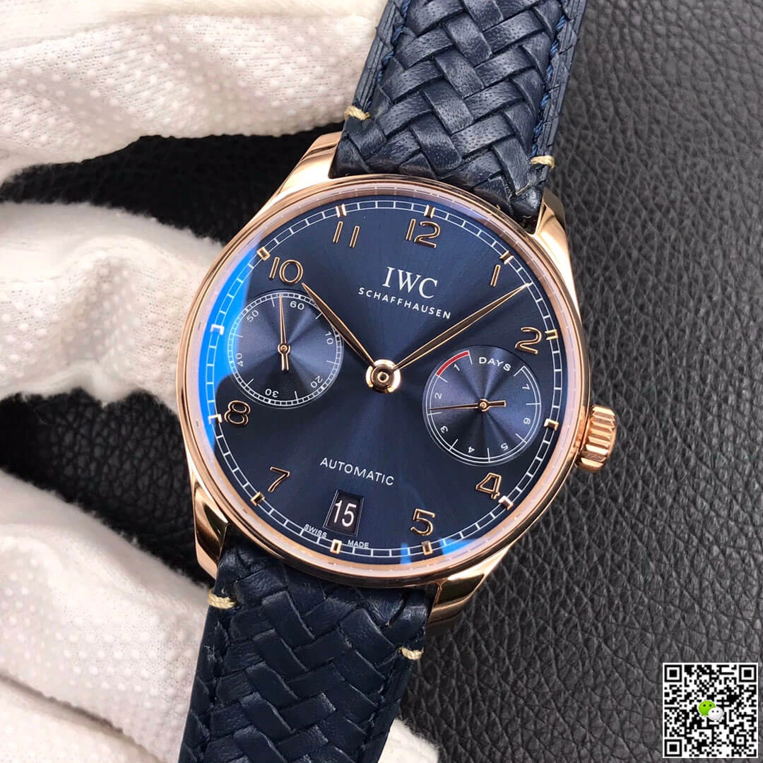 IWC Portugieser IW500713 ZF Factory 1:1 Best Edition Replica Watch Woven Strap