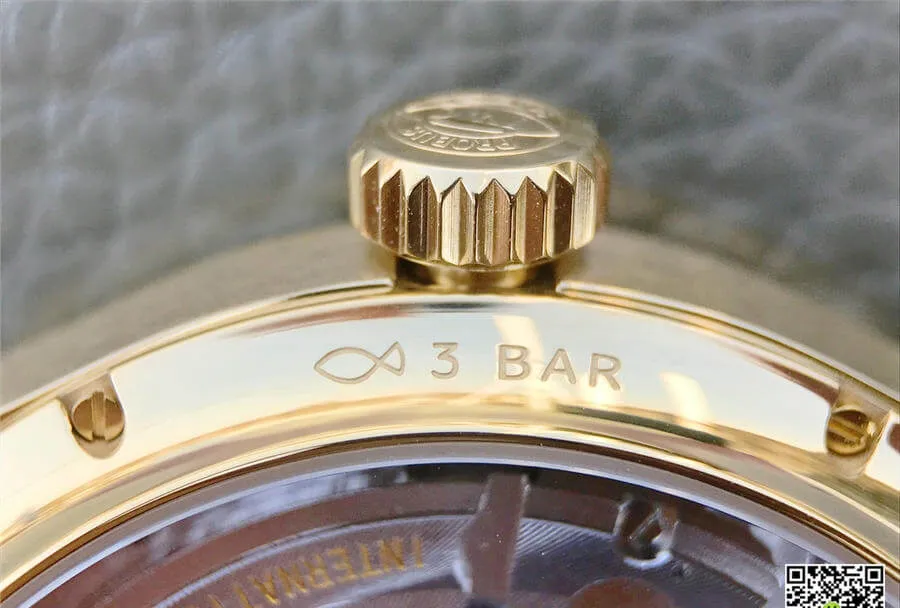 IWC Portugieser IW503502 YL Factory 1:1 Best Edition Replica Watch Brown Strap