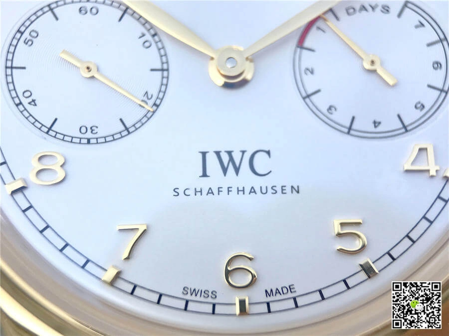 IWC Portugieser IW503502 YL Factory 1:1 Best Edition Replica Watch Brown Strap