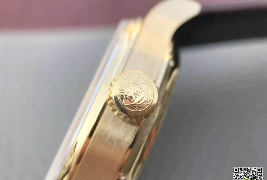 IWC Portugieser IW503502 YL Factory 1:1 Best Edition Replica Watch Brown Strap