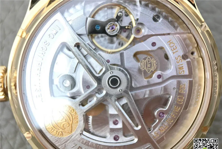 IWC Portugieser IW503502 YL Factory 1:1 Best Edition Replica Watch Brown Strap
