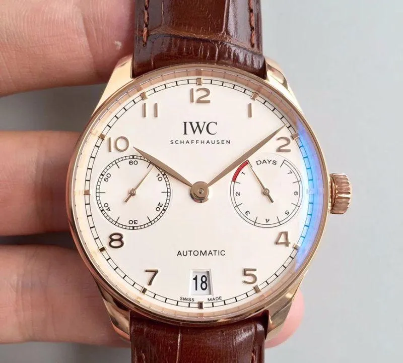IWC Portuguese IW500701 ZF Factory 1:1 Best Edition Replica Watch Swiss ETA52010