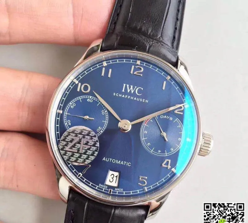 IWC Portuguese IW500703 ZF Factory 1:1 Best Edition Replica Watch Swiss ETA52010