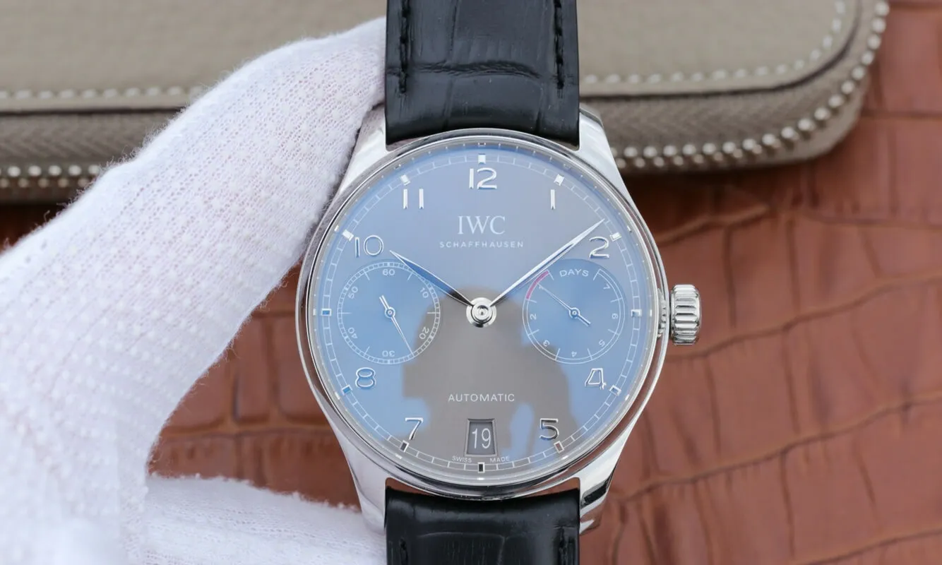 IWC Portuguese IW500705 ZF Factory 1:1 Best Edition Replica Watch V5 Gray Dial