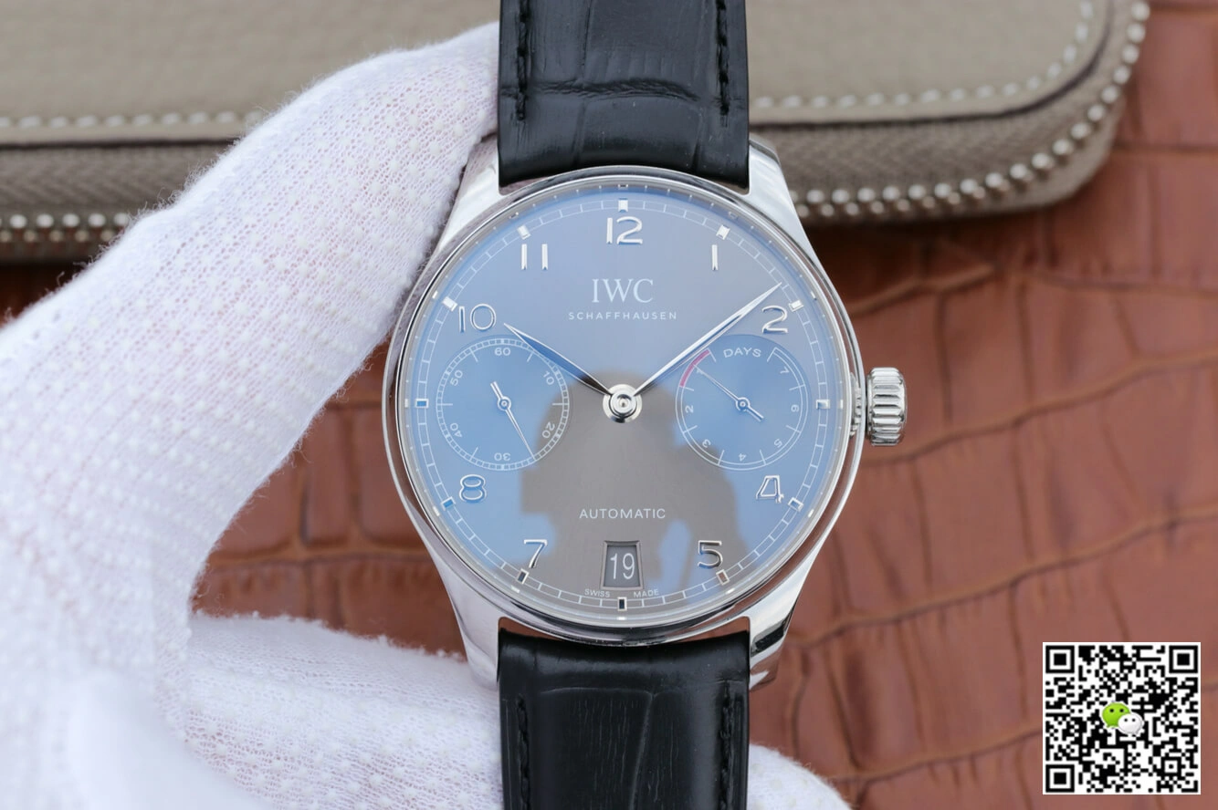 IWC Portuguese IW500705 ZF Factory 1:1 Best Edition Replica Watch V5 Gray Dial