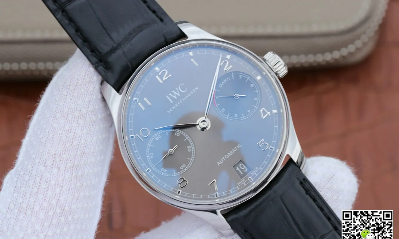 IWC Portuguese IW500705 ZF Factory 1:1 Best Edition Replica Watch V5 Gray Dial
