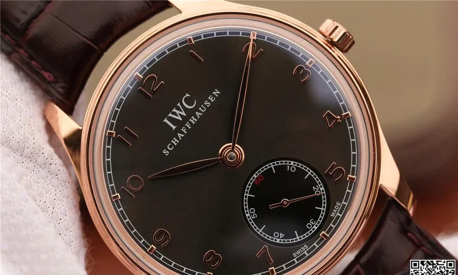 IWC Portuguese IW545406 ZF Factory 1:1 Best Edition Replica Watch Black Strap