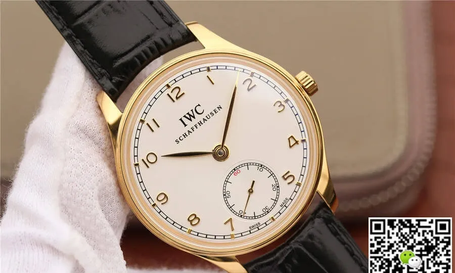 IWC Portuguese IW545408 ZF Factory 1:1 Best Edition Replica Watch Black Strap