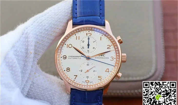 IWC Portuguese ZF Factory 1:1 Best Edition Replica Watch Diamond-Set Bezel