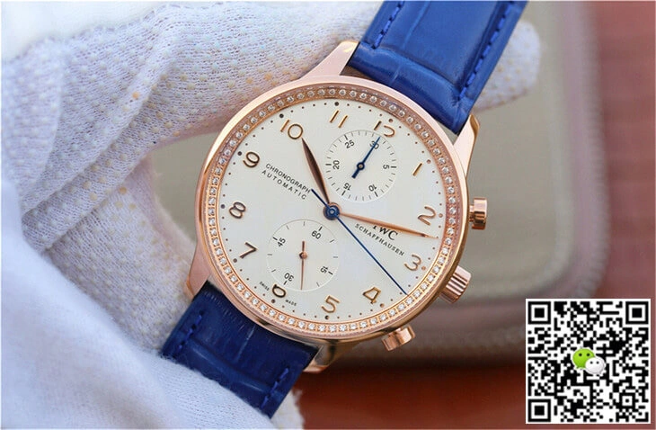 IWC Portuguese ZF Factory 1:1 Best Edition Replica Watch Diamond-Set Bezel