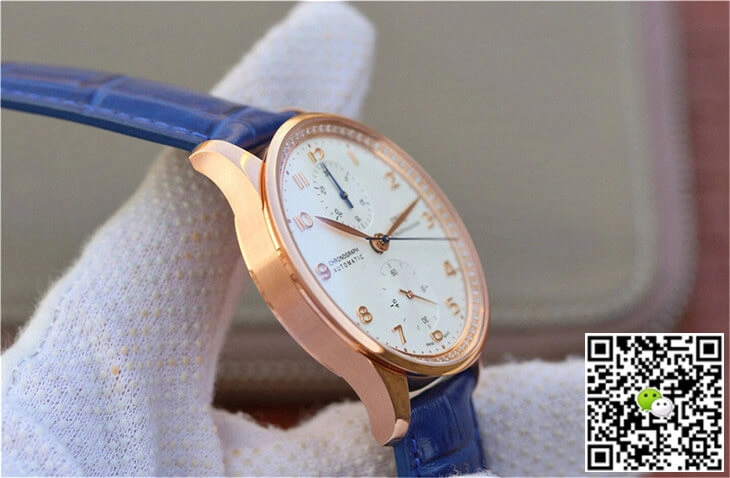 IWC Portuguese ZF Factory 1:1 Best Edition Replica Watch Diamond-Set Bezel