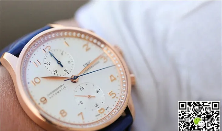 IWC Portuguese ZF Factory 1:1 Best Edition Replica Watch Diamond-Set Bezel