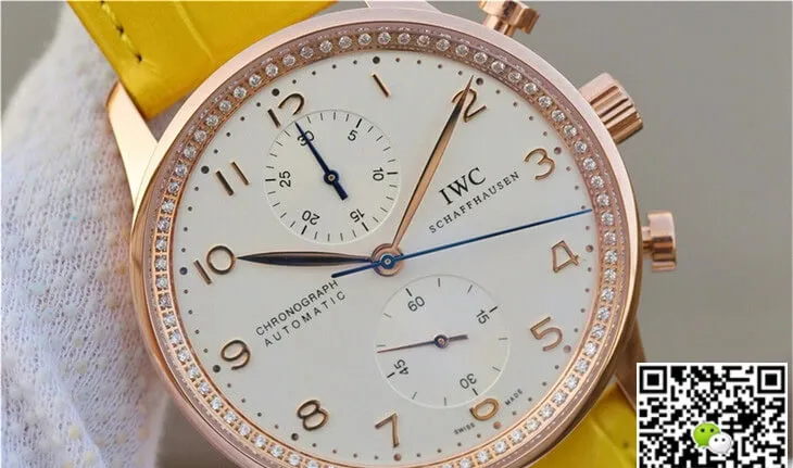 IWC Portuguese ZF Factory 1:1 Best Edition Replica Watch Diamond