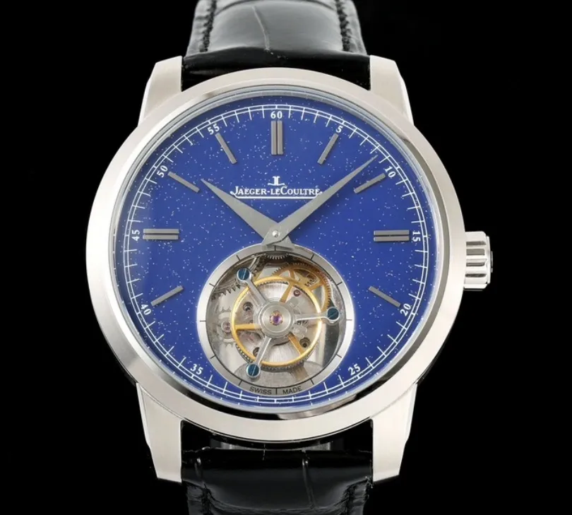 RMS Factory Jaeger LeCoultre Master Control 16634E0 Tourbillon 1:1 Best Edition Replica Watch