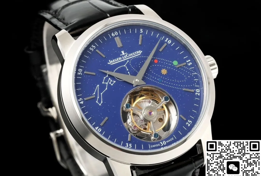 RMS Factory Jaeger LeCoultre Master Control 16634E1 Tourbillon 1:1 Best Edition Replica Watch